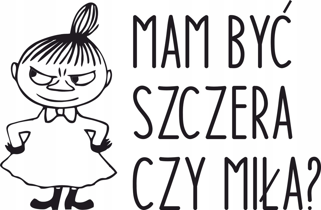 Mała mi naklejka na ścianę, cytaty na ścianę