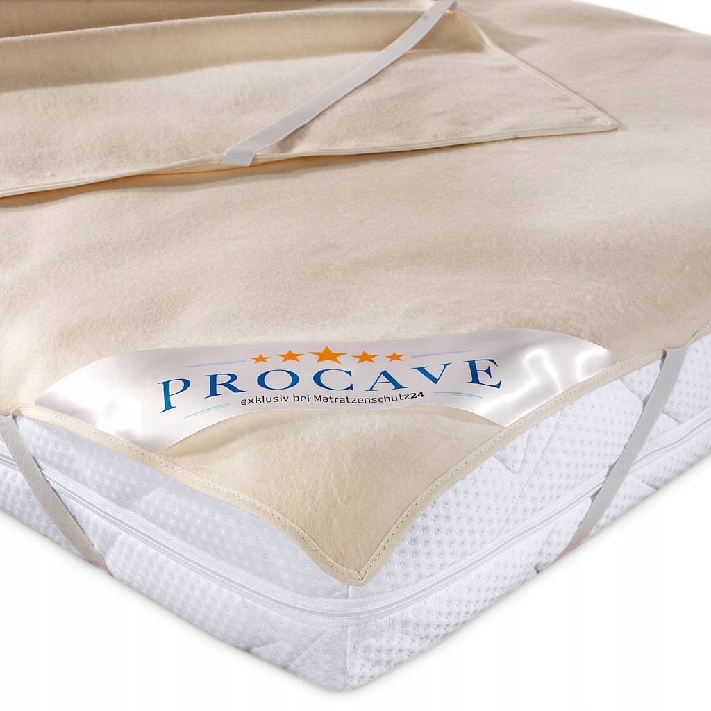 Procave Nakładka na materac ze 100% bawełny,