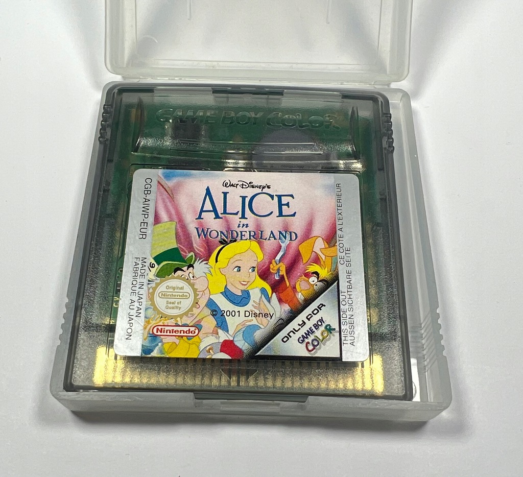Alice In Wonderland Game Boy Color - 13502928835 - oficjalne archiwum ...