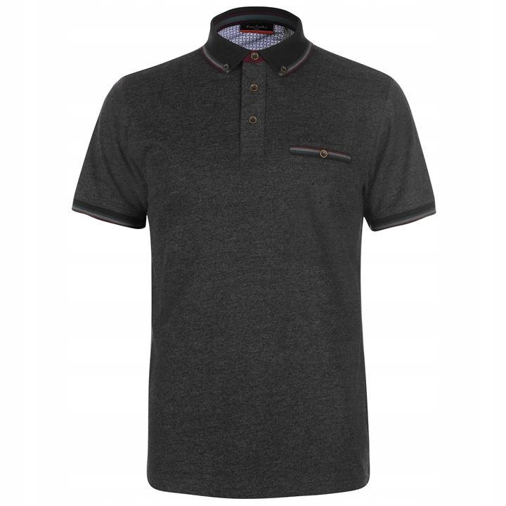 E2056 Pierre Cardin Multi KOSZULKA POLO MĘSKA L