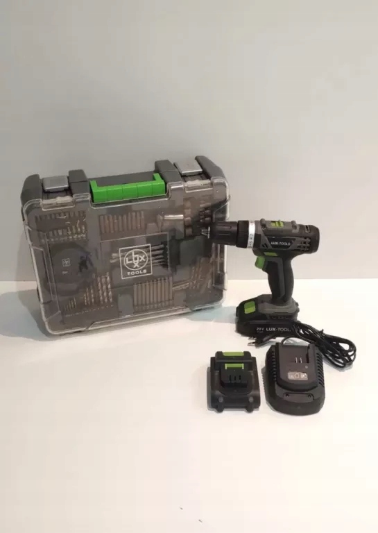 WKRĘTARKA LUX TOOLS A -BS-20-B 20V + 2 AKU + ŁAD WALIZKA