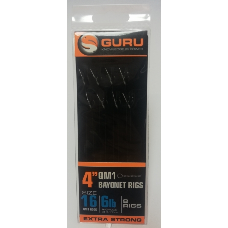 Guru przypony QM1 z bayonets (wkręt) 14/0,19mm