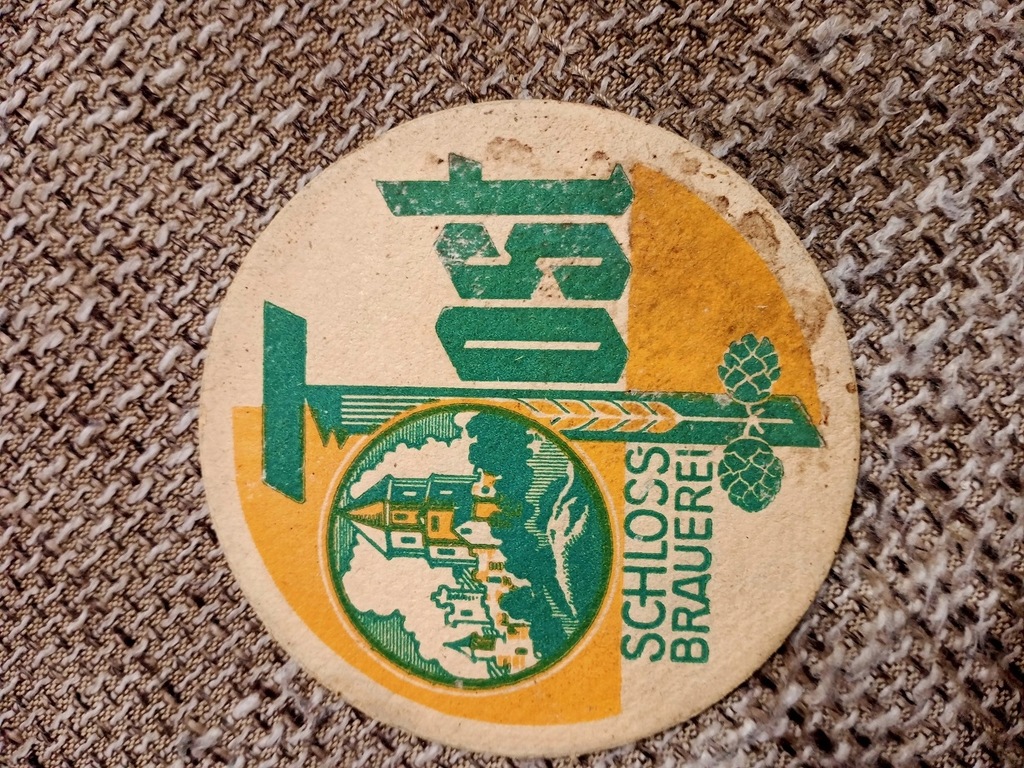 PRZEDWOJENNA PODSTAWKA POD PIWO TOST TOSZEK