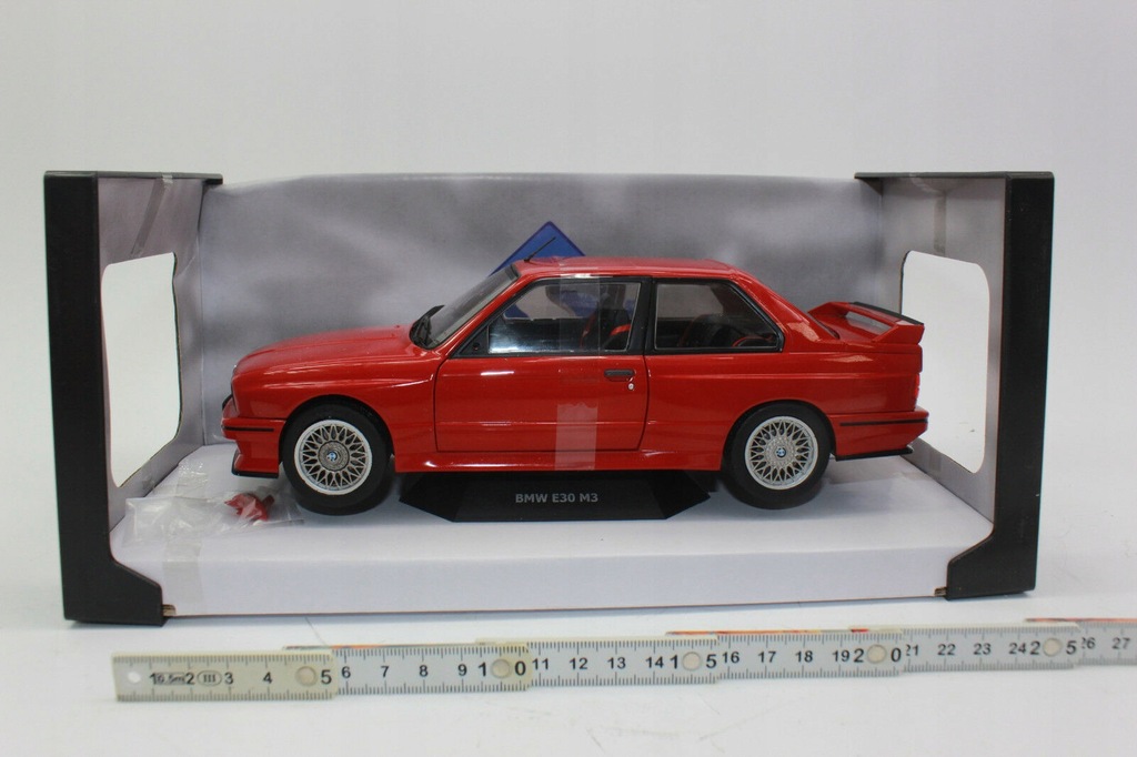 Купить BMW M3 E30 Красный 1:18 Solido Открыт!: отзывы, фото, характеристики в интерне-магазине Aredi.ru