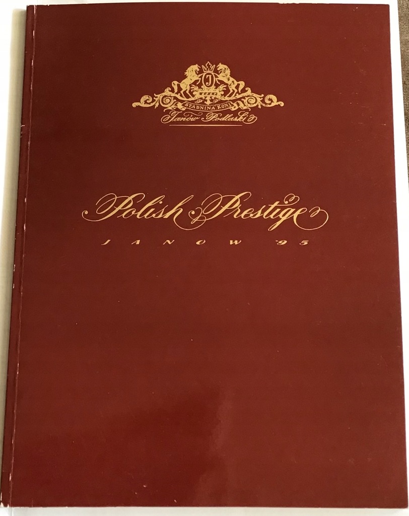 Katalog aukcja arabów POLISH PRESTIGE Janów Podl.