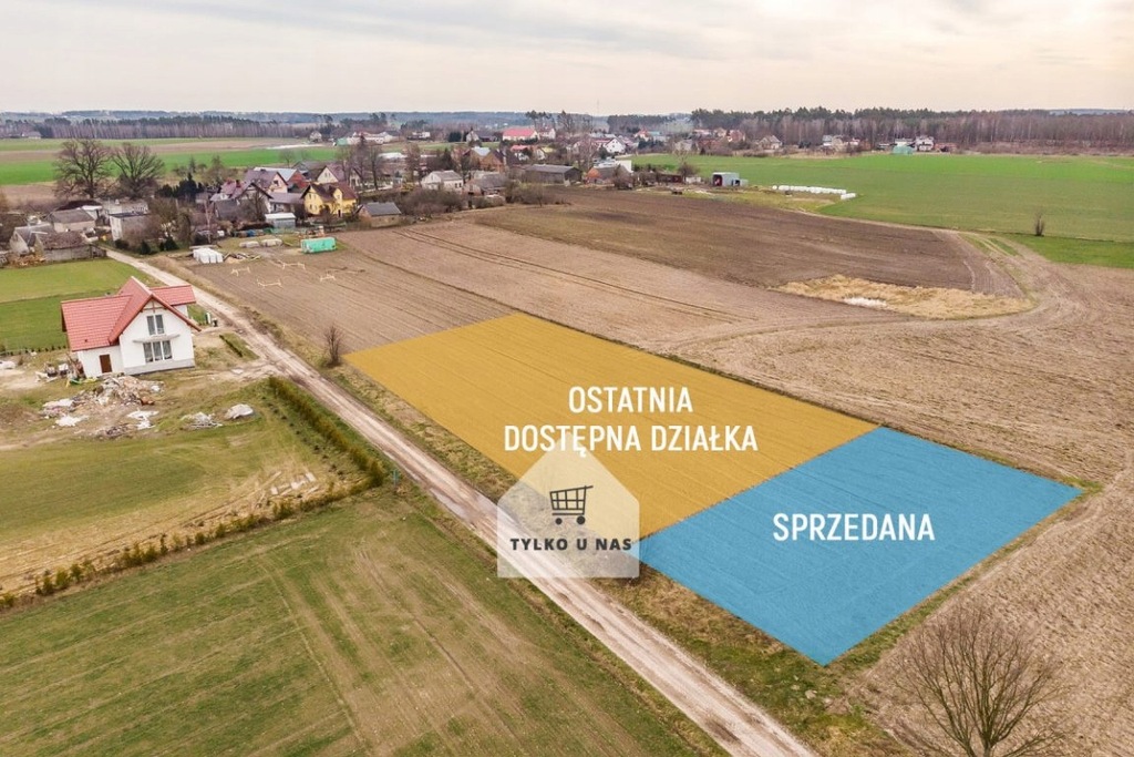 Działka, Kłodawa, Chojnice (gm.), 1482 m²