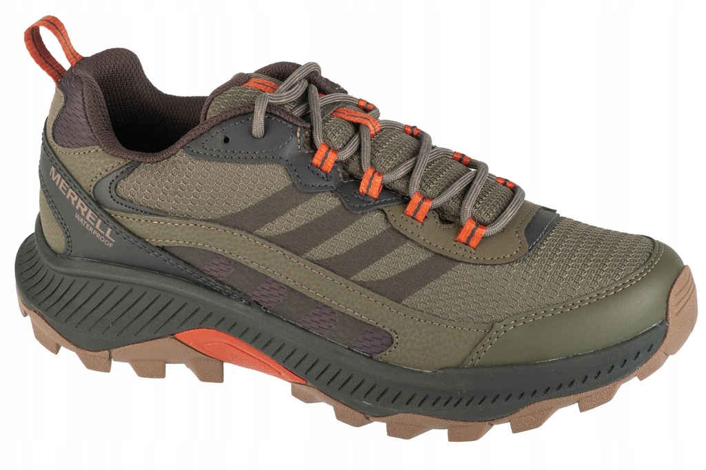 MERRELL SPEED STRIKE 2 WP _46_ Męskie Buty Trekkingowe Tkanina Zielony