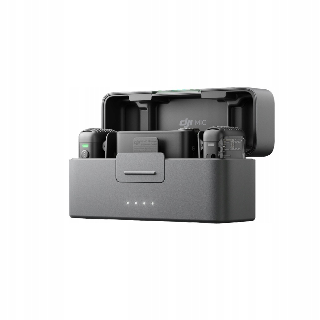 System mikrofonów bezprzewodowych DJI Mic 2 (2 TX 1 RX)