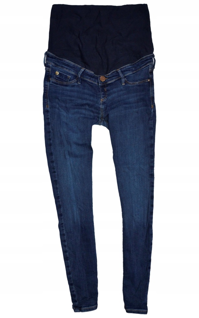 668. river island spodnie jeans jeansy ciążowe 40