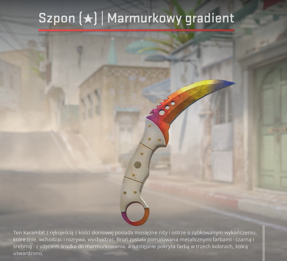 Talon Knife | Marble Fade | Factory New (F&I 7TH)