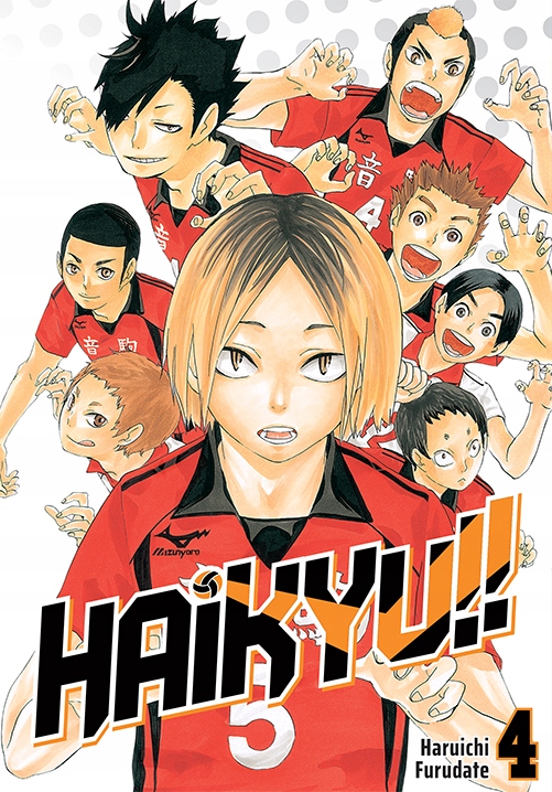 Manga Haikyu!! Tom 4