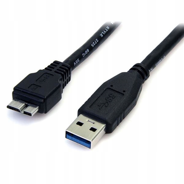 StarTech.com USB3AUB50CMB kabel USB 0,5 m USB 3.2 Gen 1 (3.1 Gen 1) USB A M
