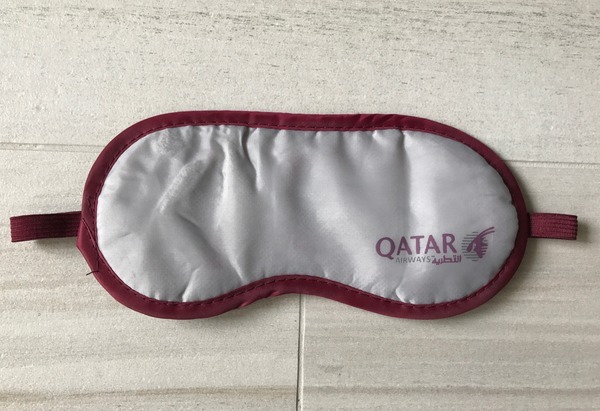 opaska na oczy do spania QATAR AIRWAYS