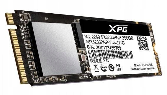 Dysk SSD ADATA XPG SX8200 PRO 256GB M.2 PCIe NVMe