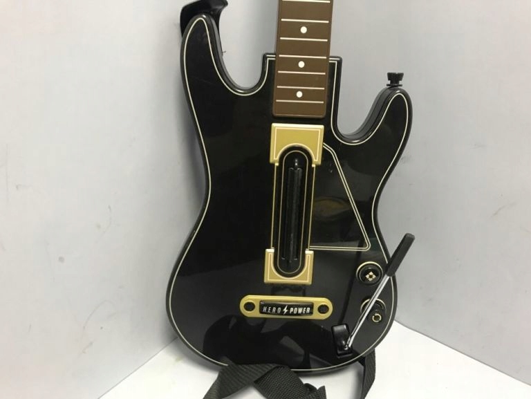 GITARA GUITAR HERO + ADAPTER 9179894122 oficjalne archiwum Allegro