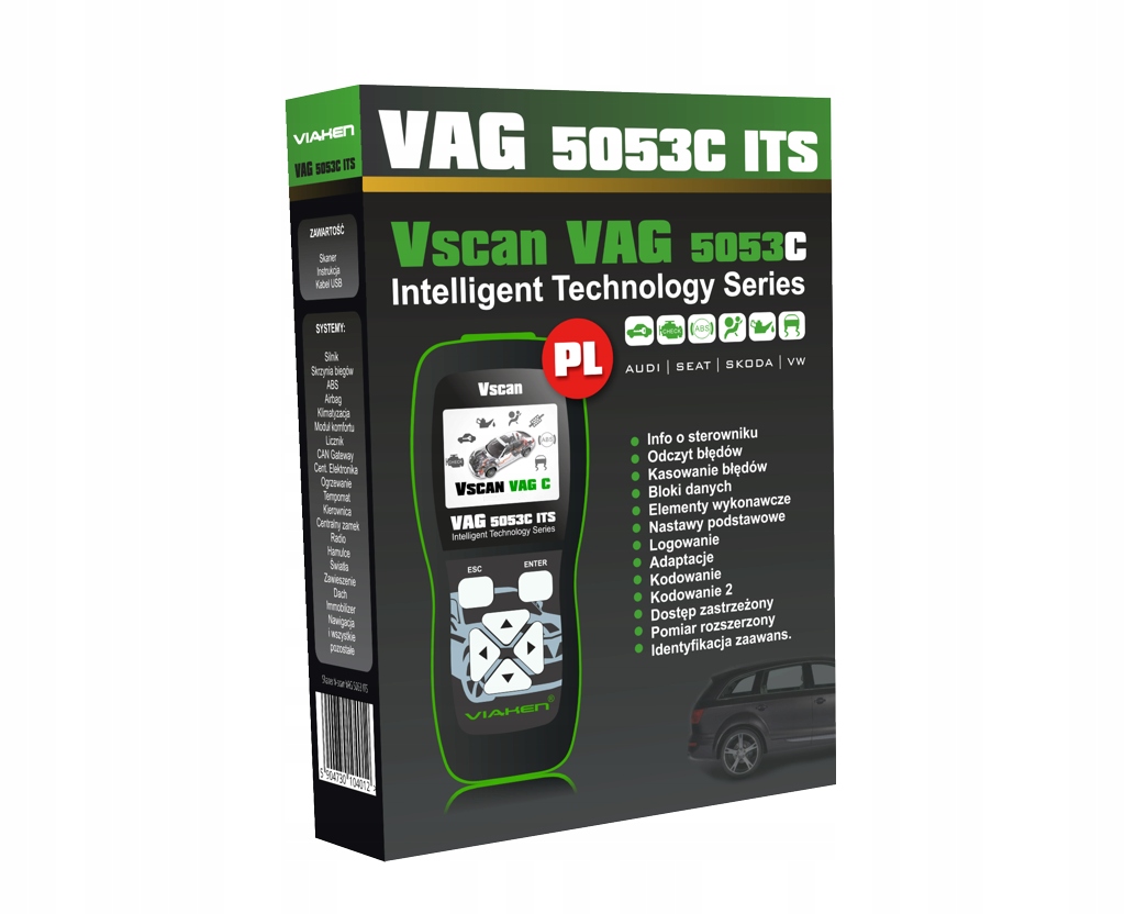 Купить Профессиональный VAG Vscan 5053C ITS CAN, польский: отзывы, фото, характеристики в интерне-магазине Aredi.ru