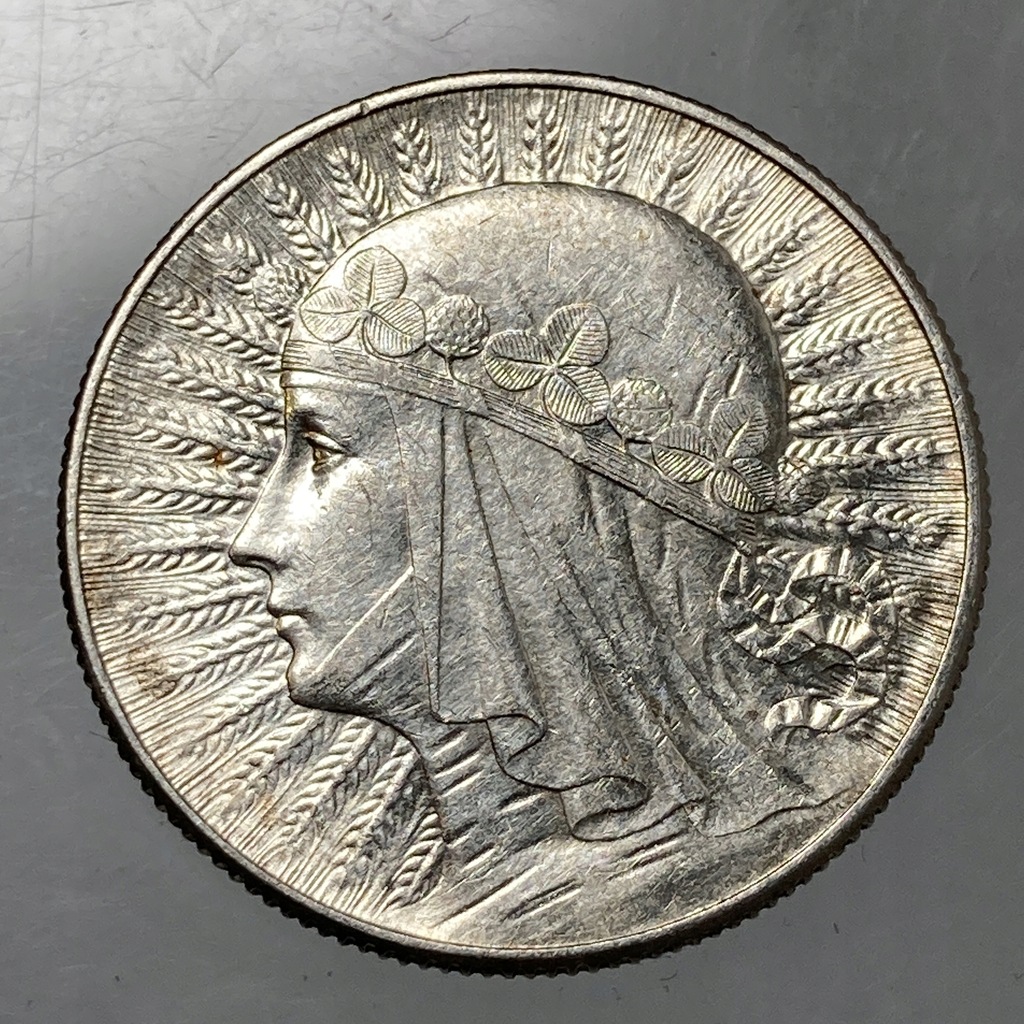 II RP 5 złotych 1934 Polonia bardzo ładne srebro