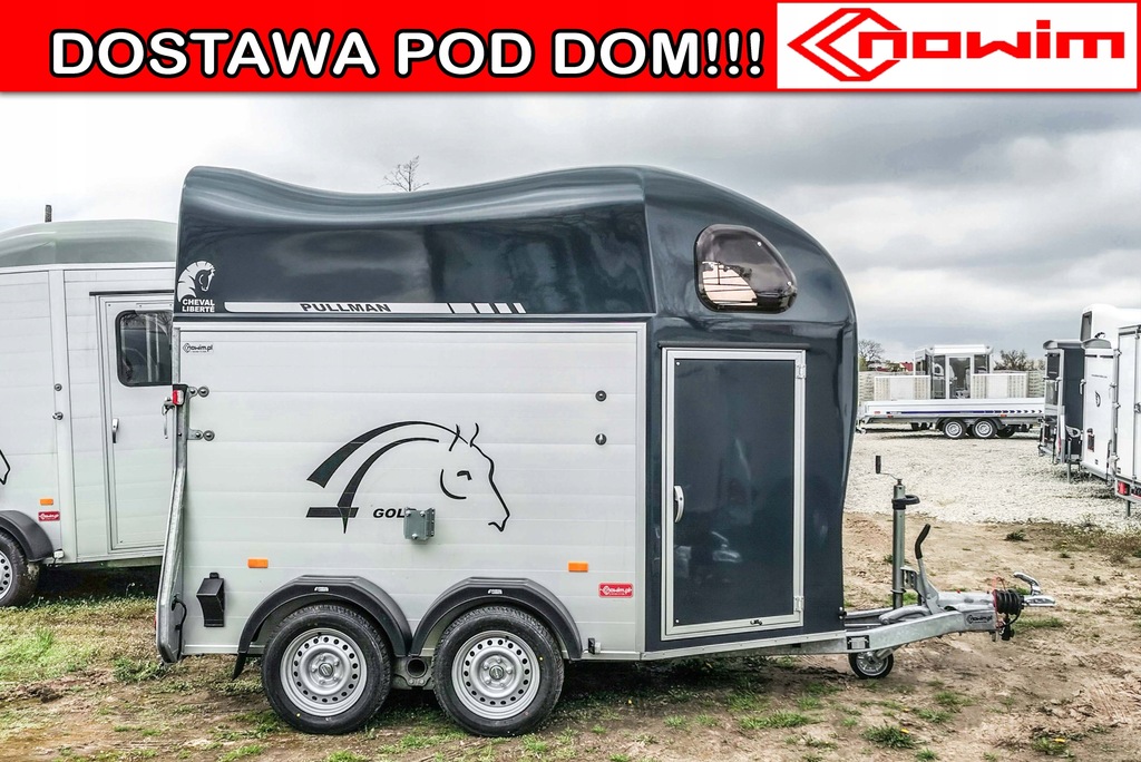Przyczepa do przewozu koni 2 konna Cheval używana