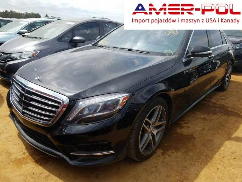 MERCEDES S 550, 2015, 4.6L, porysowany lakier