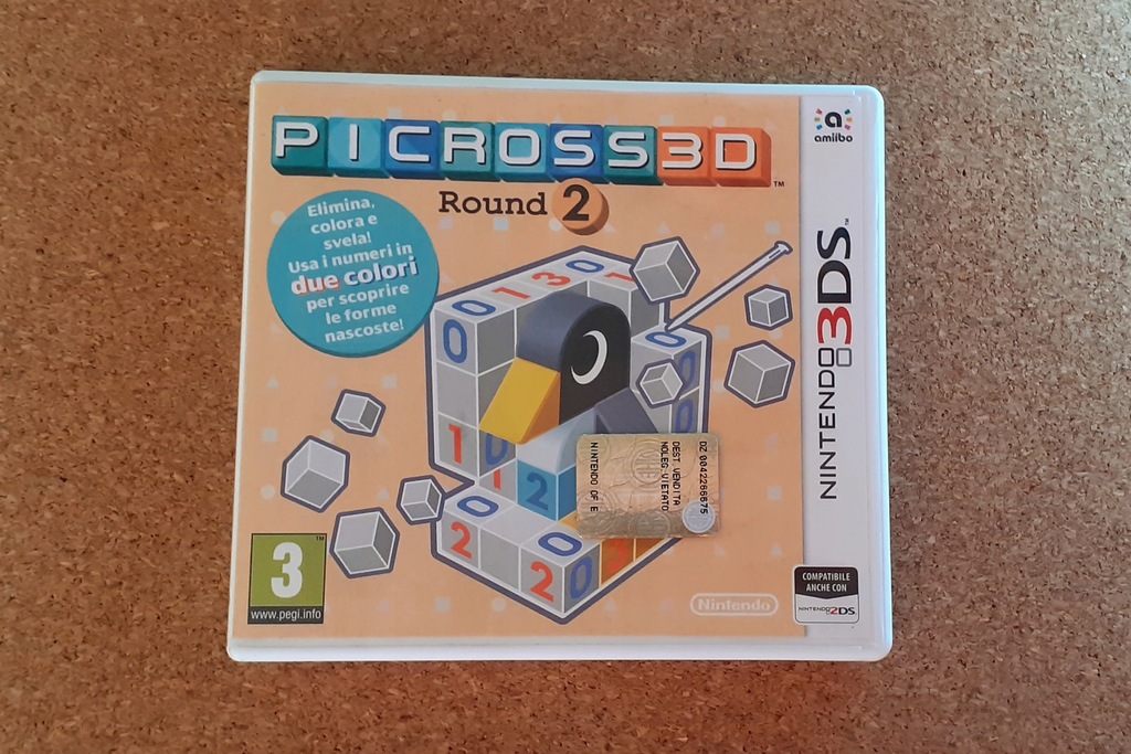 Picross 3D Round 2 Nintendo 3DS