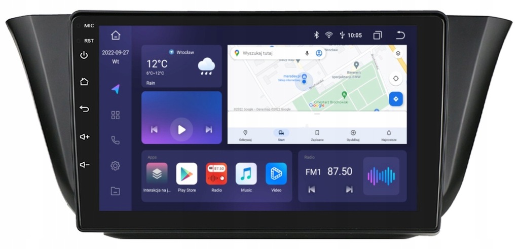 RADIO NAWIGACJA 2DIN ANDROID IVECO DAILY 6 VI 3/32 GB DSP CARPLAY