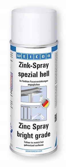 WEICON ZINC SPRAY BRIGHT GRADE 400ML