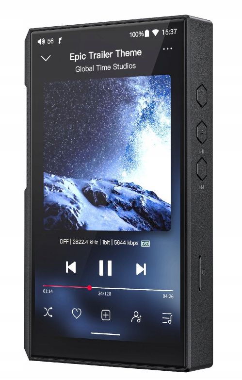 FiiO M11S Hi-Res audio Dual DAC ES9038Q2M 15h