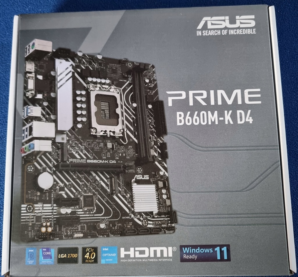Płyta główna Asus PRIME B660M-K D4 Micro ATX - 12690260476 - oficjalne ...