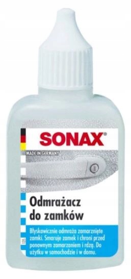 SONAX SKUTECZNY ODMRAŻACZ DO ZAMKÓW 50ml