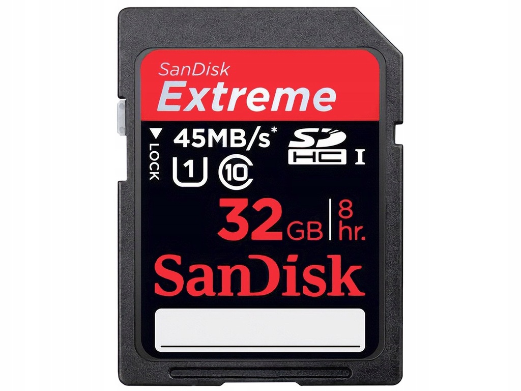 Karta pamięci SanDisk Extreme 32GB SDHC U1 C10