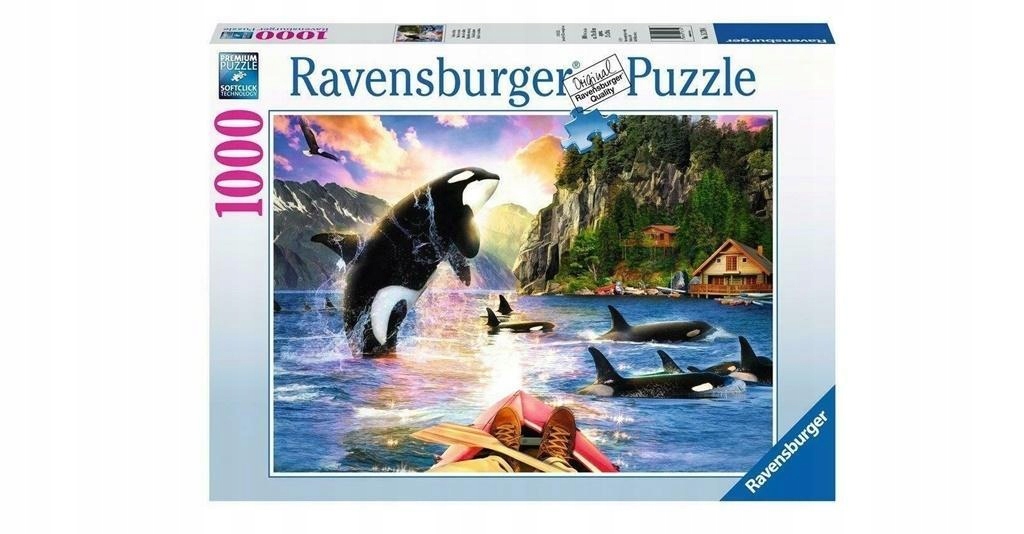 PUZZLE 1000 ORKI W POBLIŻU, RAVENSBURGER