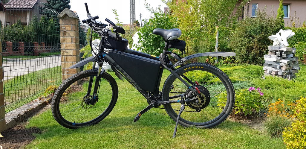 E-BIKE 1500W ROWER ELEKTRYCZNY ZASIĘG 300KM 53,6Ah