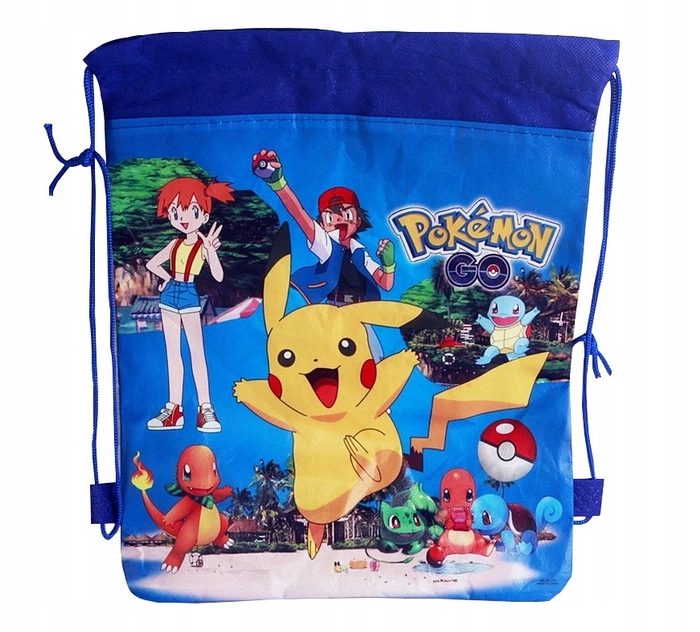 WOREK PLECAK POKEMON SZKOLNY NA BUTY WF PIKACHU