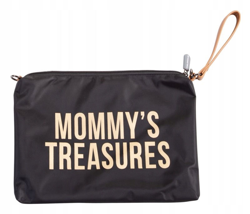 Childhome Mommy's Treasures Gold etui ze szlufką