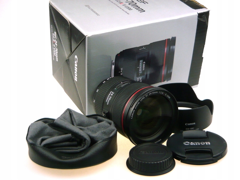 Canon 24-70/2.8L II USM|Nowy|Mega jakość zdjęć