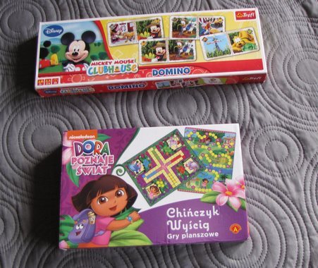 Chińczyk i Wyścig Dora, Domino Mickey Mouse