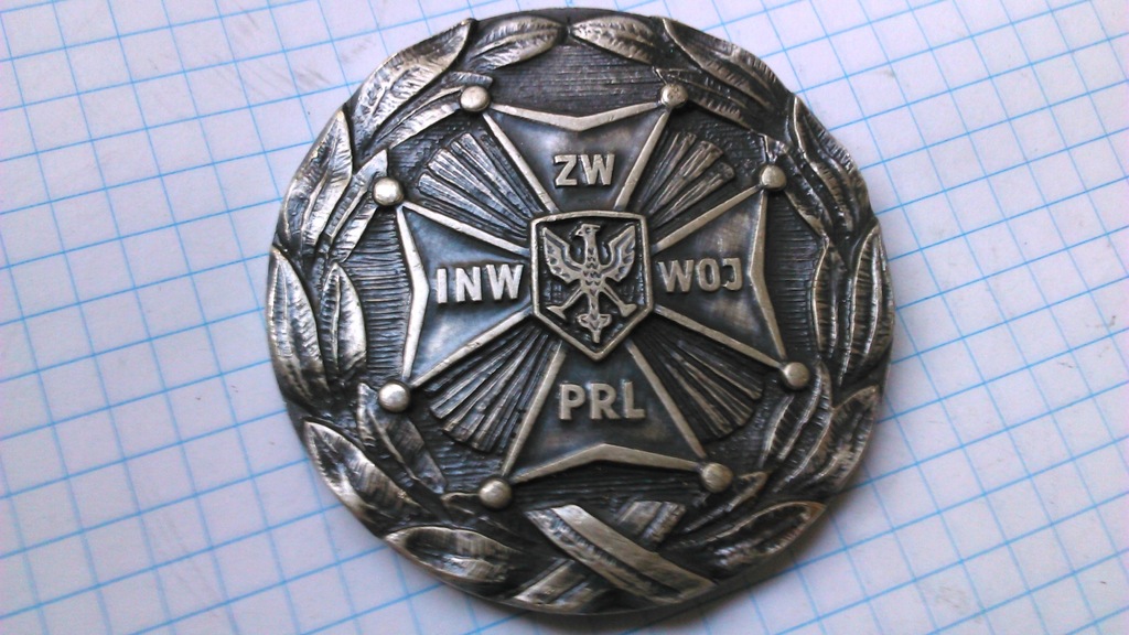 Inwalida wojna wojsko LWP PRL medal wojskowy zasłu