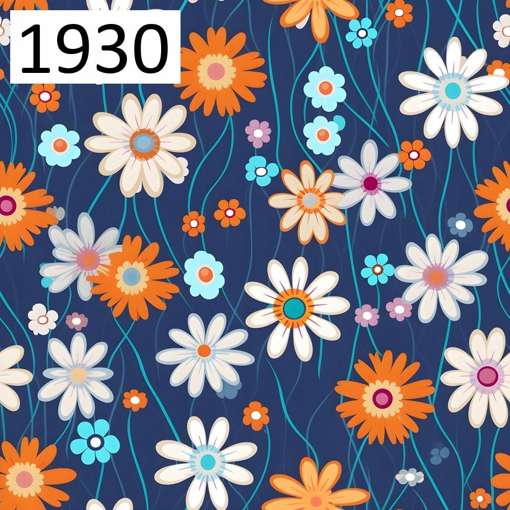 Welur super soft wzór 1930 nadruk 0.5 mb