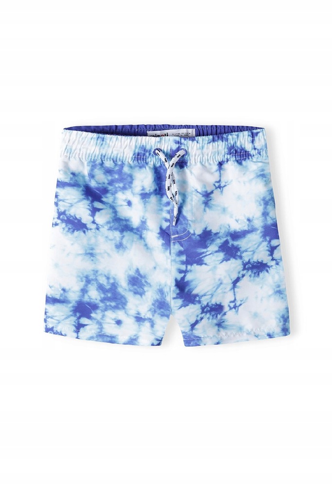 Spodenki Chłopięce Szorty Kąpielowe Bokserki Niebieskie MINOTI R.110