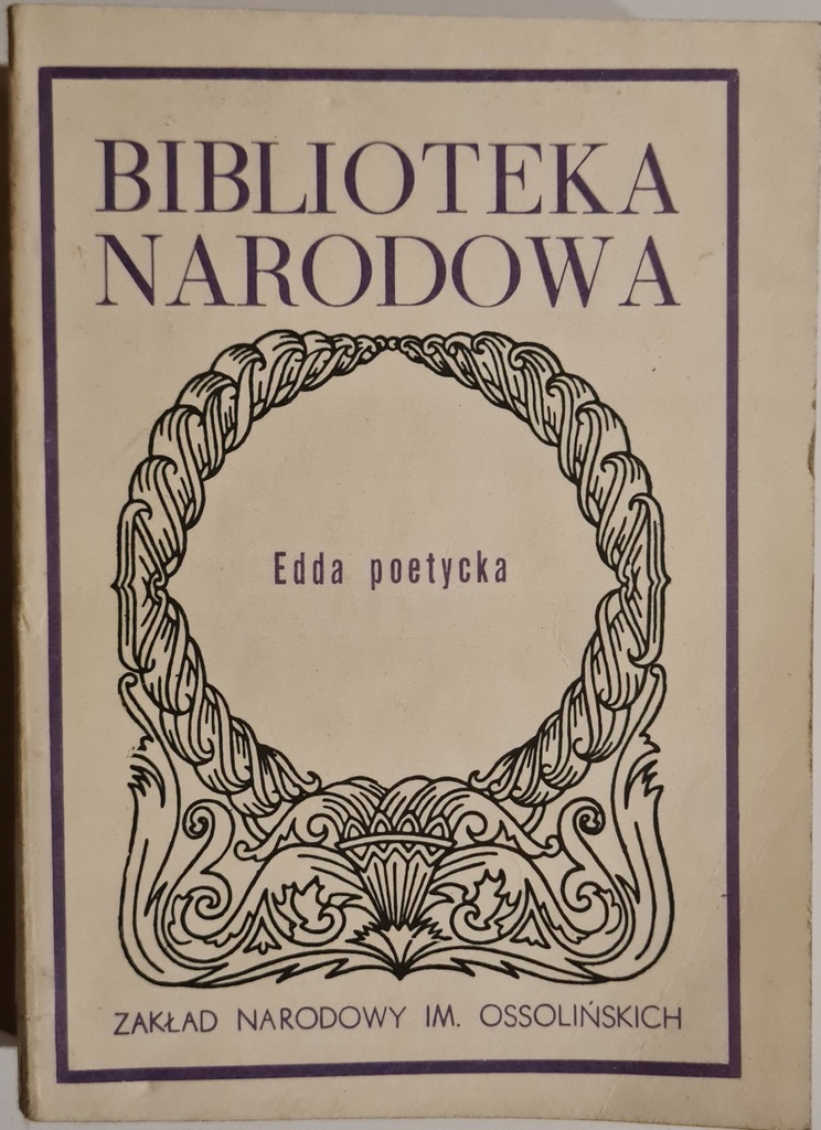 Apolonia Załuska-Stromberg Edda poetycka