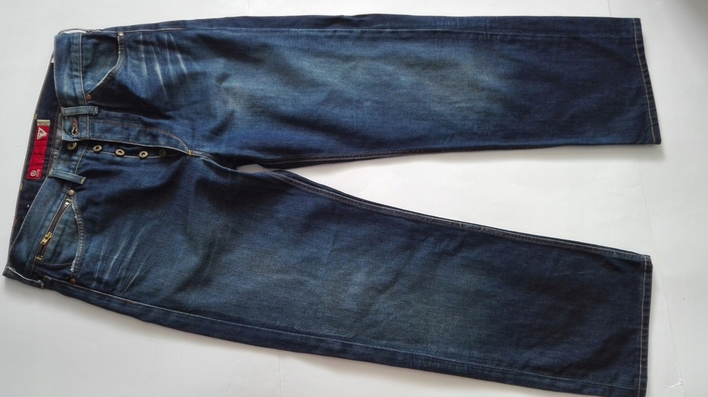 GUESS JEANS REGULAR ROZ.32 PAS 88 CM