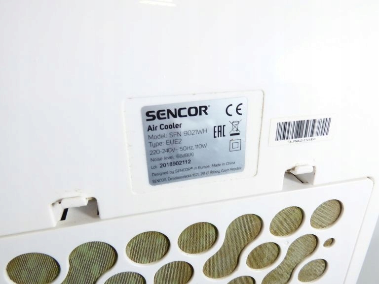 sencor air cooler sfn 9021wh
