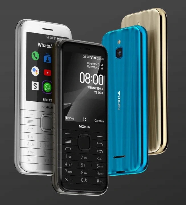 TELEFON KOMÓRKOWY NOKIA 8000 4G WiFi Dual Sim 2MPX 10008917597