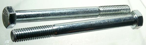 Śruba calowa 7/16-20 UNF 114mm łeb HEX stal 8.8 oc
