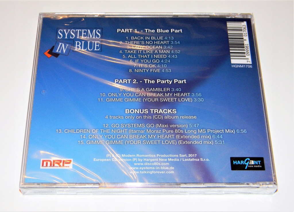 Купить Systems In Blue - Melange Bleu (3-й альбом), компакт-диск 2017 г.: отзывы, фото, характеристики в интерне-магазине Aredi.ru