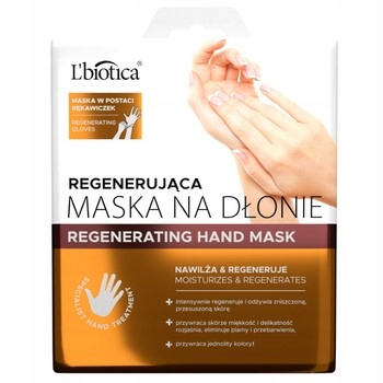 L'biotica regenerująca maska na dłonie