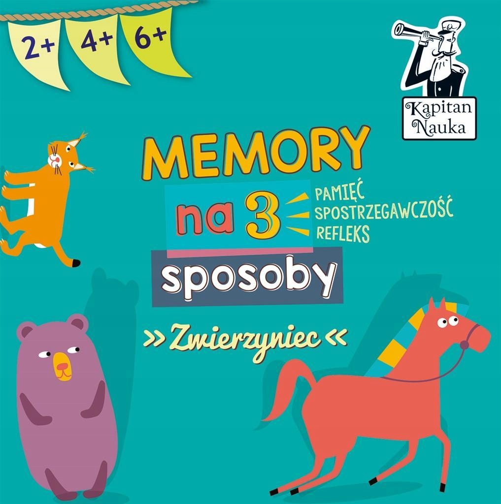 MEMORY NA 3 SPOSOBY ZWIERZYNIEC. NOWA EDYCJA