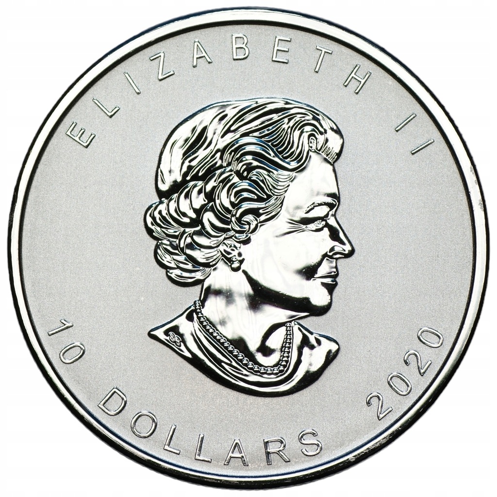 KANADA - 10 dolarów 2020 - 2 uncje Czystego srebra