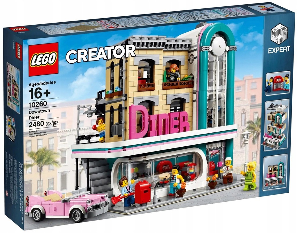LEGO Creator Expert 10260 Bistro W Śródmieściu