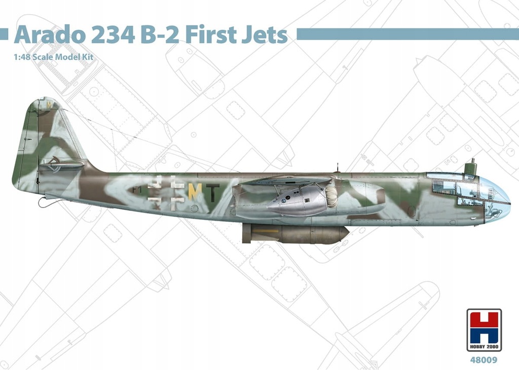 HOBBY 2000 48009 1:48 Arado 234 B-2 First Jets